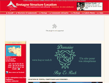 Tablet Screenshot of bretagne-structure-location.com